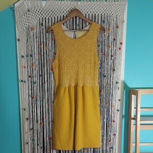 Maeve Sunlit Yellow Midi Dress